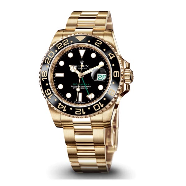 GMT- MASTER II 116718LN Cadran Noir montres mécaniques automatiques hommes ( Rolex )